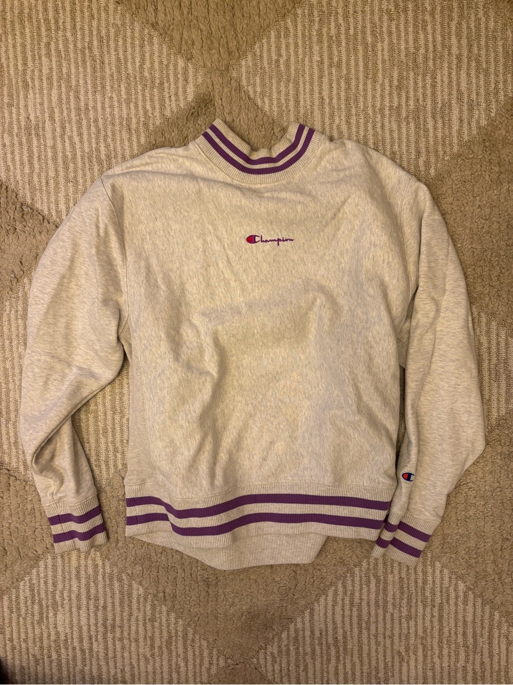 Champion reverse weave mockneck sweatshirt